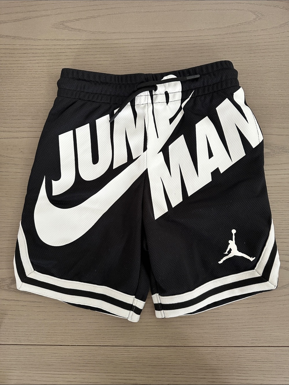 Nike Black & White Jordan Basketball Shorts